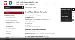 Desktop Screenshot of bip.margonin.pl