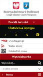 Mobile Screenshot of bip.margonin.pl