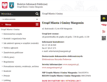 Tablet Screenshot of bip.margonin.pl